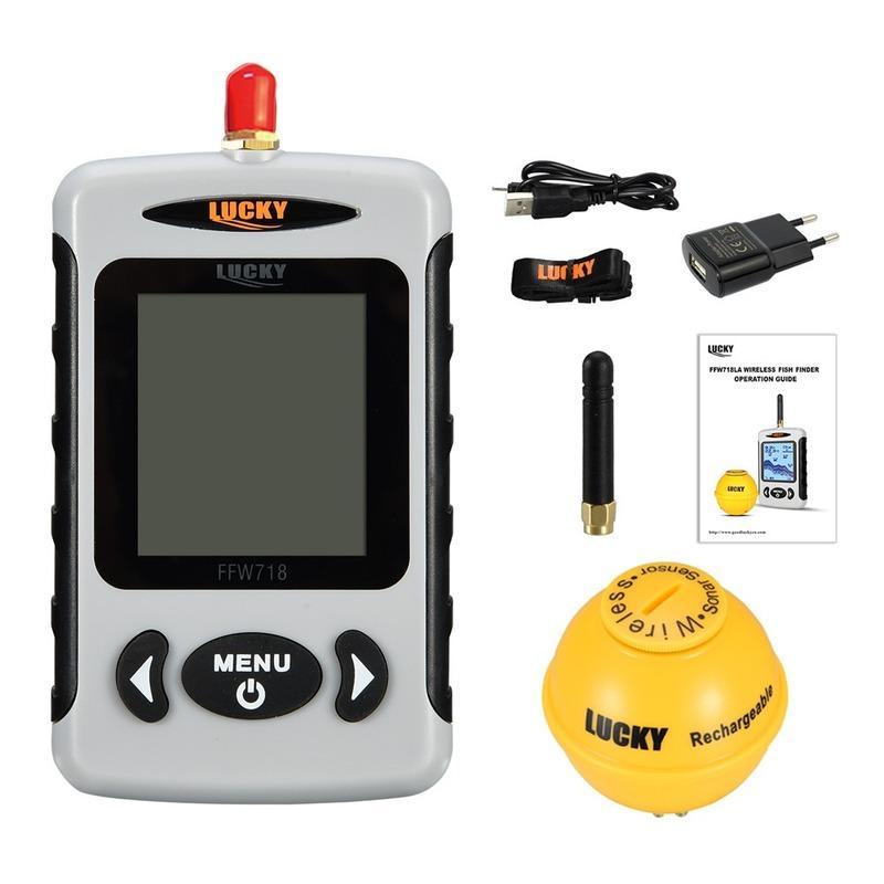 Wireless Portable Fish Finder, 1771.65inch/135FT Sonar Sounder Fish Finder - Image 5