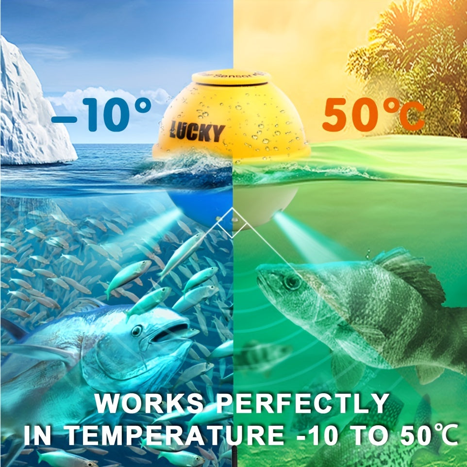 Wireless Portable Fish Finder, 1771.65inch/135FT Sonar Sounder Fish Finder - Image 3