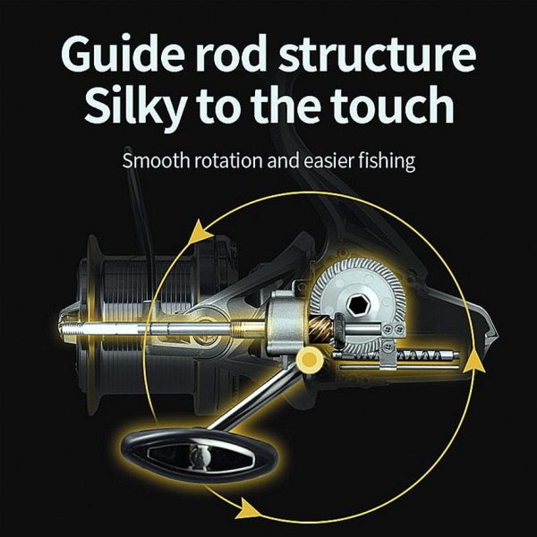 FISHINGHUB Big Fishing Reel  Spinning Reel Drag  Powerful Reel - Image 4