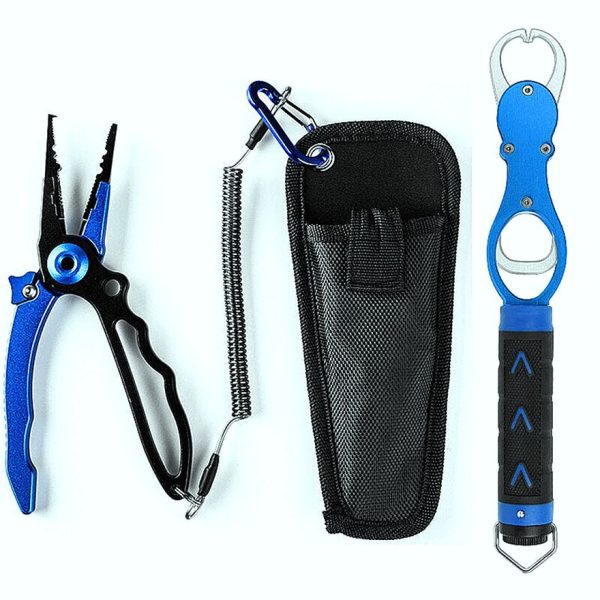 FISHINGHUB- Aluminum Alloy Fishing Pliers Multifunctional Hooks Tackle Pliers - Image 11