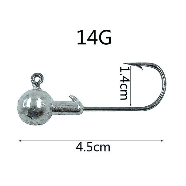 20 PSC/Lot Soft Fishing Hooks - Image 10