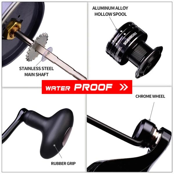 DMF SPINNING REELS FRESHWATER FISHING REEL - Image 5