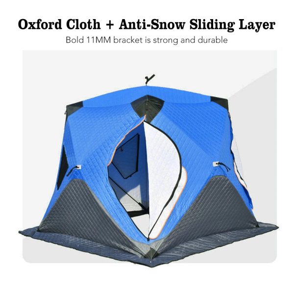 Upgrade Portable Winter Ice Fishing Tent Outdoor Winter Camping Tent - Image 8