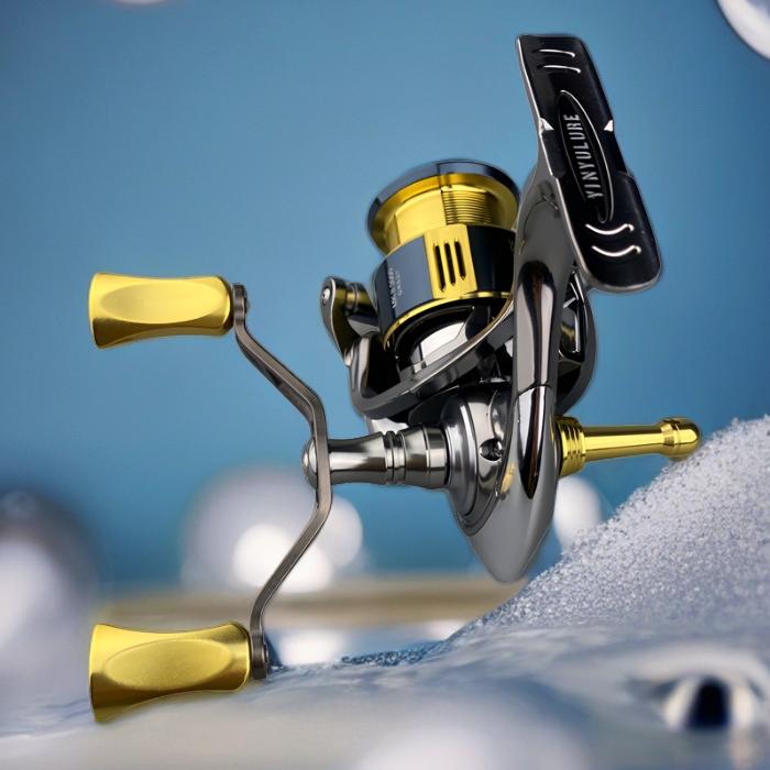 MKII New Upgraded Screw-in Anti-Reverse Switch Long Cast Spinning Reel - Image 3