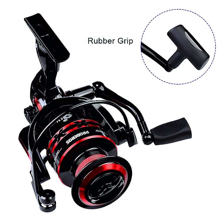 FISHINGHUB-Spinning Fishing Reel for Saltwater Carp with CNC Machined Metal Spool - Image 9