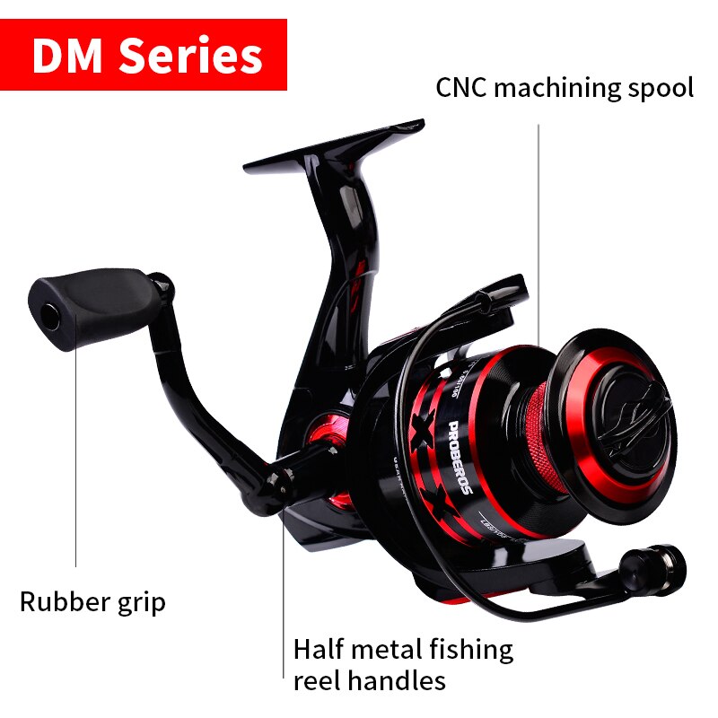 FISHINGHUB-Spinning Fishing Reel for Saltwater Carp with CNC Machined Metal Spool - Image 14