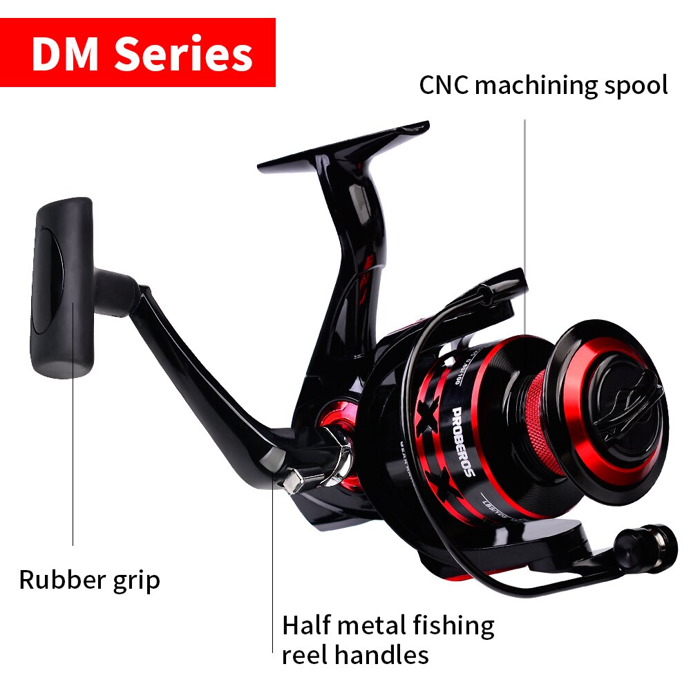 FISHINGHUB-Spinning Fishing Reel for Saltwater Carp with CNC Machined Metal Spool - Image 17